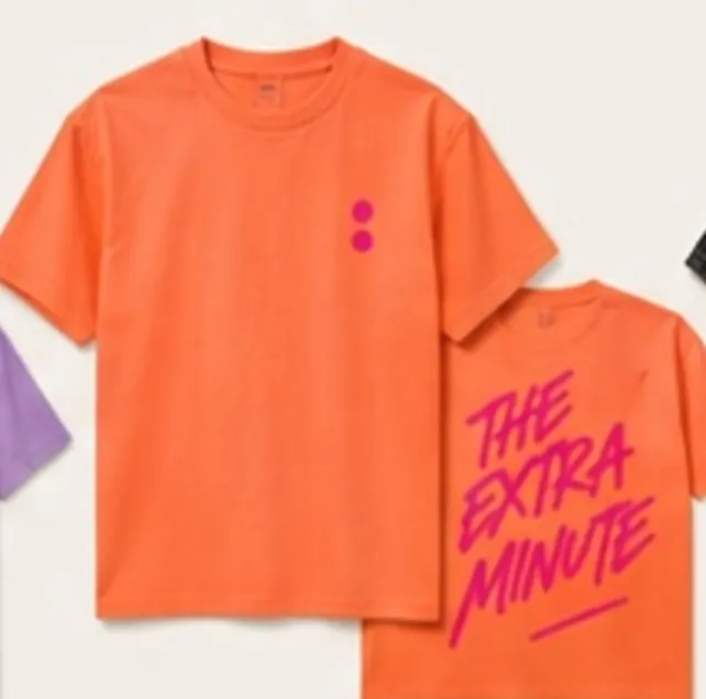 Extra Minute Tee naranja
